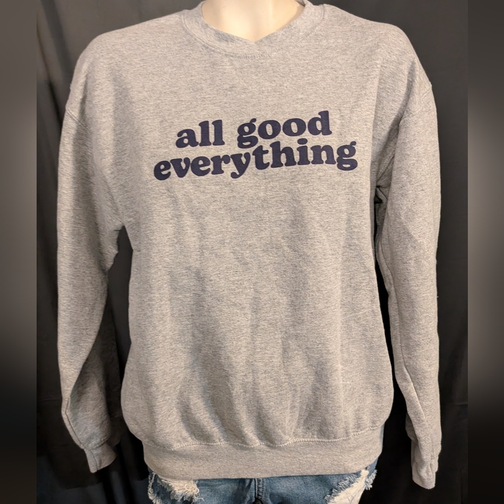 All Good Everything Crewneck Sweater